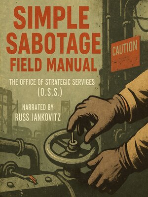 cover image of Simple Sabotage Field Manual